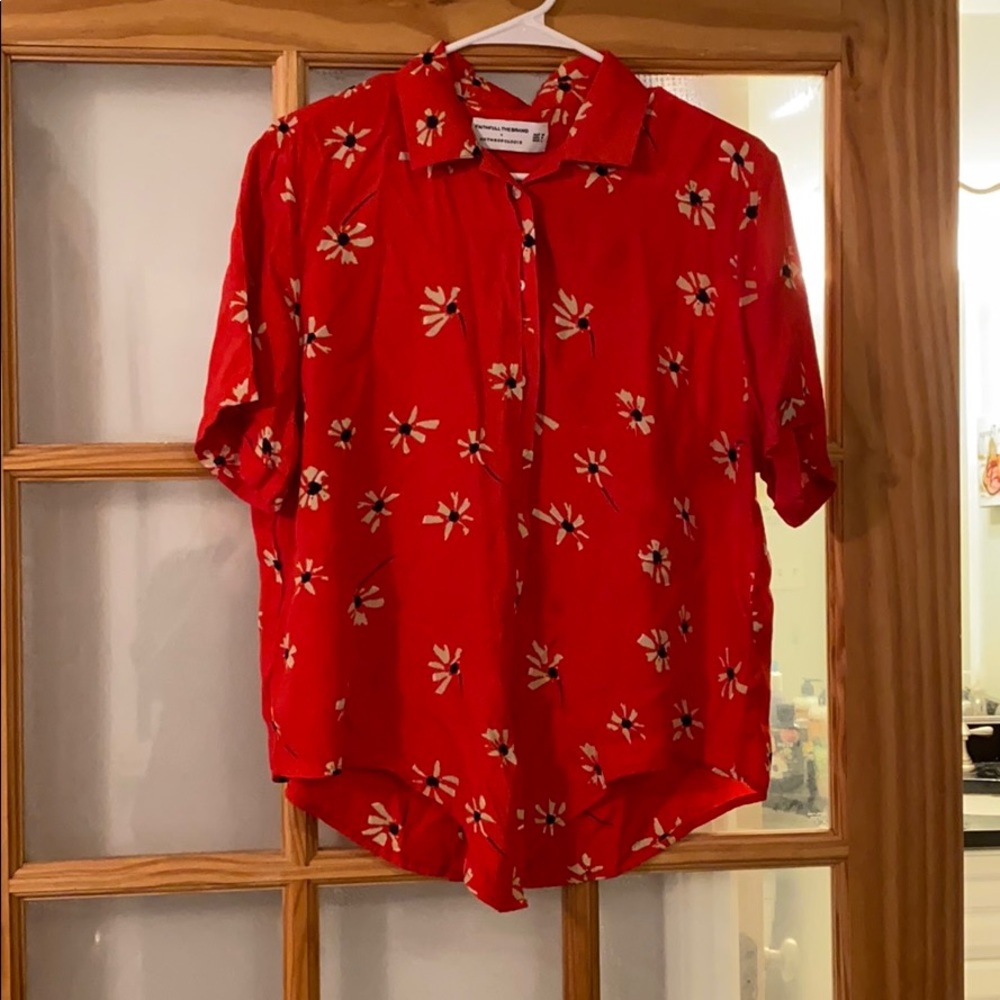 NWT Faithfull The Brand x Anthropologie Shirt